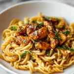 Honey Pepper Chicken Pasta Recipe