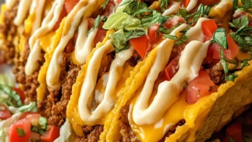 Loaded Taco Creamy Cheese Sauce