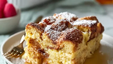 Homemade French Toast Casserole