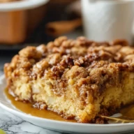 Pecan Apple Crisp Coffee Cake