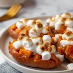 Marshmallow Crock Pot Sweet Potatoes