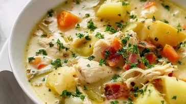 Warming Chicken Potato Soup
