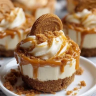 Cookie Butter Cheesecake Cups