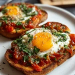 Shakshouka Toast
