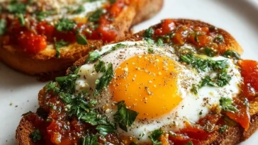 Shakshouka Toast