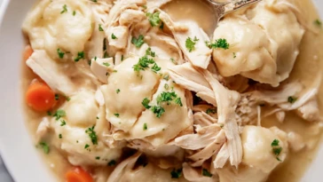 Homemade Chicken & Dumplings