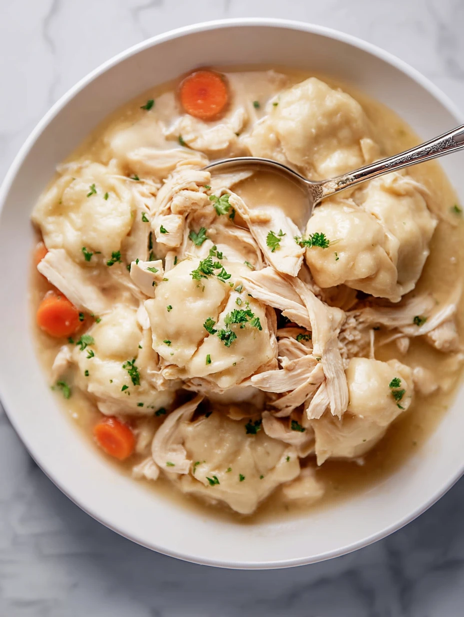Homemade Chicken & Dumplings