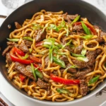 Mongolian Beef Noodles