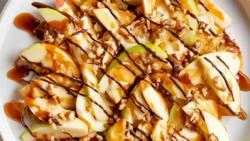 Caramel Apple Nachos