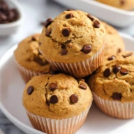 Chocolate Chip Coffee Muffins