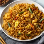 Sweet & Spicy Ramen Noodle Stir Fry