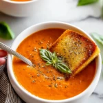 Roasted Tomato Basil Soup