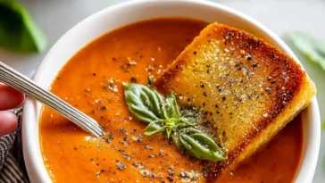 Roasted Tomato Basil Soup
