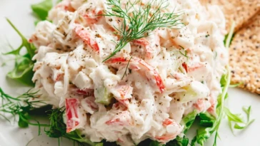 Easy Crab Salad