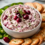 Cranberry Jalapeño Cream Cheese Dip