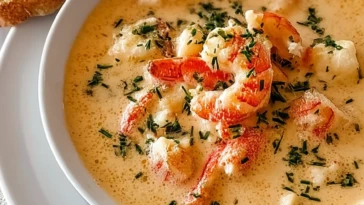 Creamy Crab and Shrimp Seafood Bisque