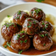 Salisbury Steak Meatballs