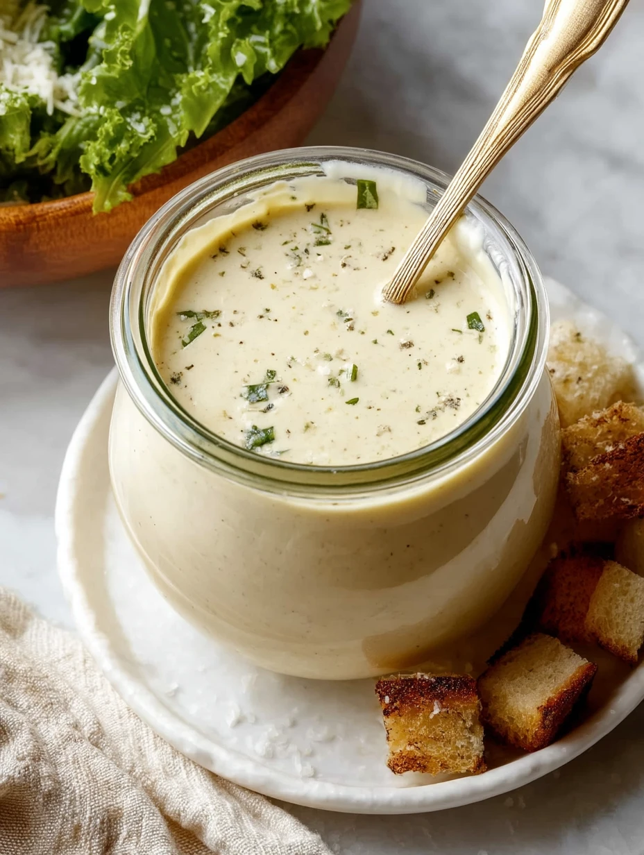 Homemade Caesar Dressing
