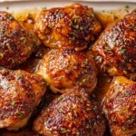 Sheet Pan Maple Glazed Chicken Thighs