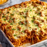 Easy Baked Spaghetti