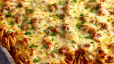 Easy Baked Spaghetti