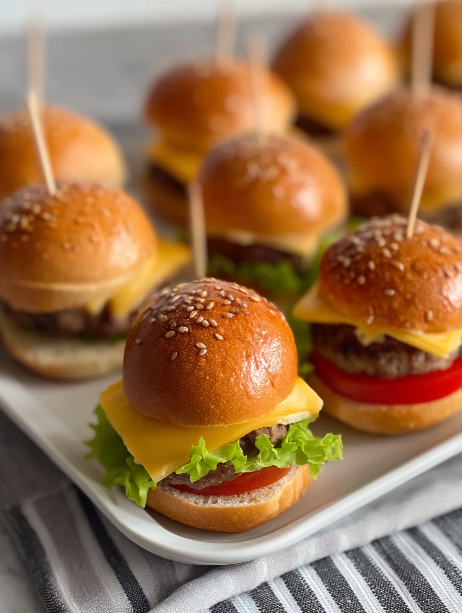 Mini Cheeseburgers