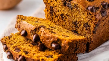Pumpkin Chocolate Chip Bread
