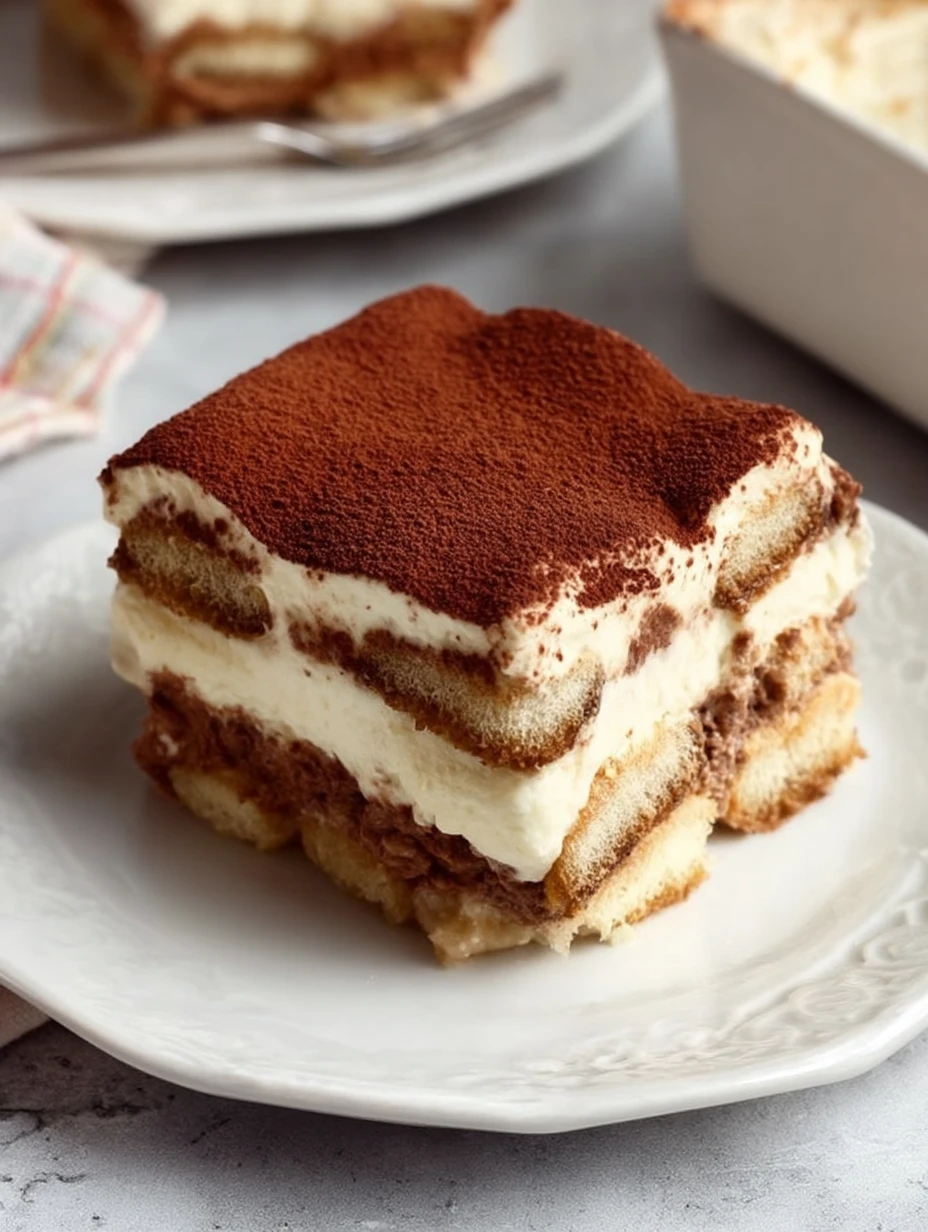 Traditional Italian Tiramisu
