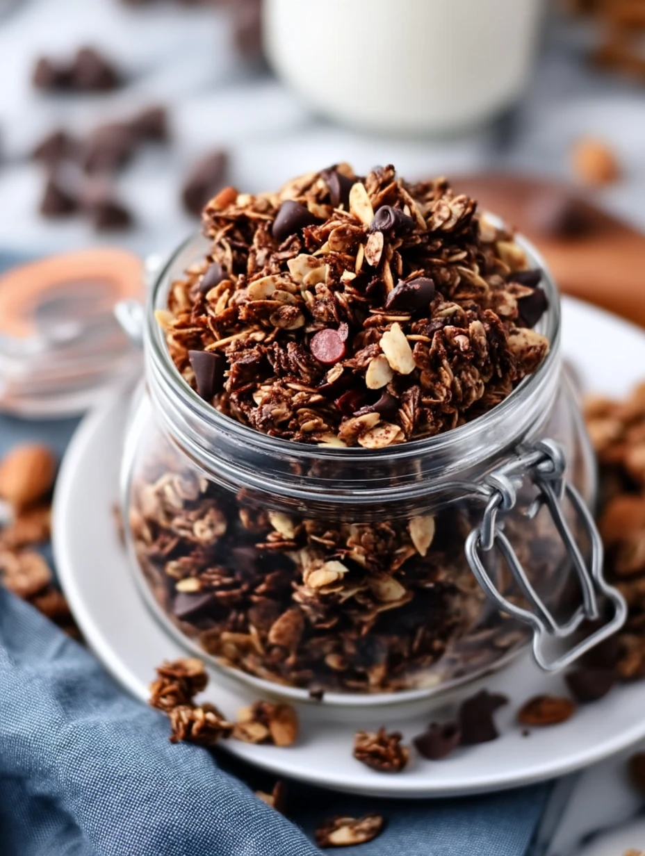 Homemade Chocolate Granola