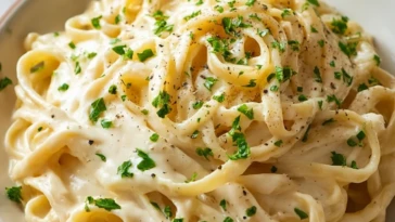 Alfredo Sauce with Cream Cheese Pasta