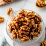 Quick Toffee Candied Walnuts