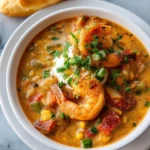 The Best Creamy Seafood and Shrimp Chili