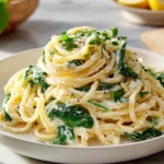Lemon Ricotta Pasta with Spinach