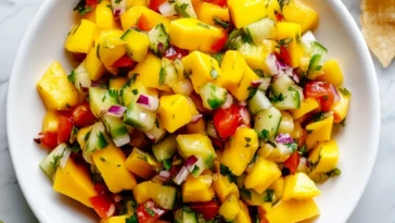 Easy Summer Mango Salsa