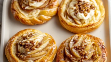 Espresso Apple Cream Cheese Danish