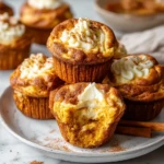 Pumpkin Cheesecake Muffins