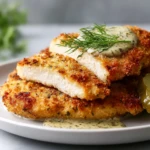 Crispy Dill Pickle Parmesan Chicken
