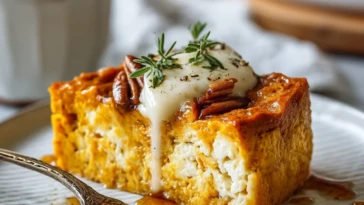 Pumpkin Cottage Cheese Bake