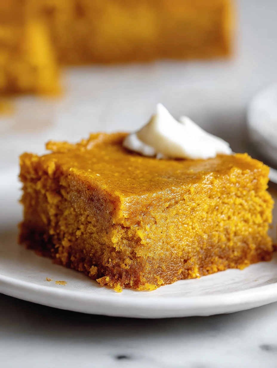 Homemade Sugar Free Pumpkin Bars