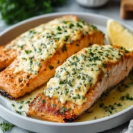 Boursin Baked Salmon
