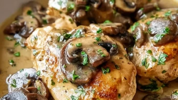 Slow Cooker Chicken Marsala Delight