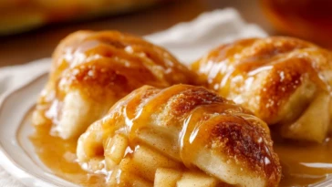 Crescent Roll Apple Dumplings