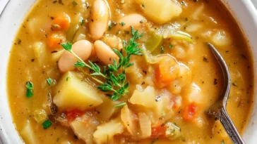 Hearty Potato Bean Soup