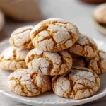 Brown Butter Cinnamon Crinkle Cookies