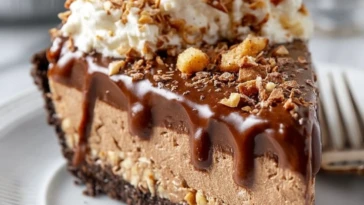 Dreamy No-Bake German Chocolate Pie