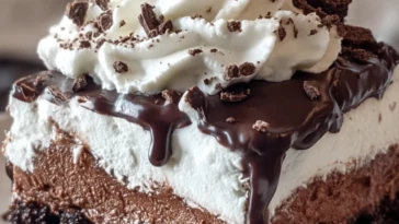 Decadent Brownie Refrigerator Cake