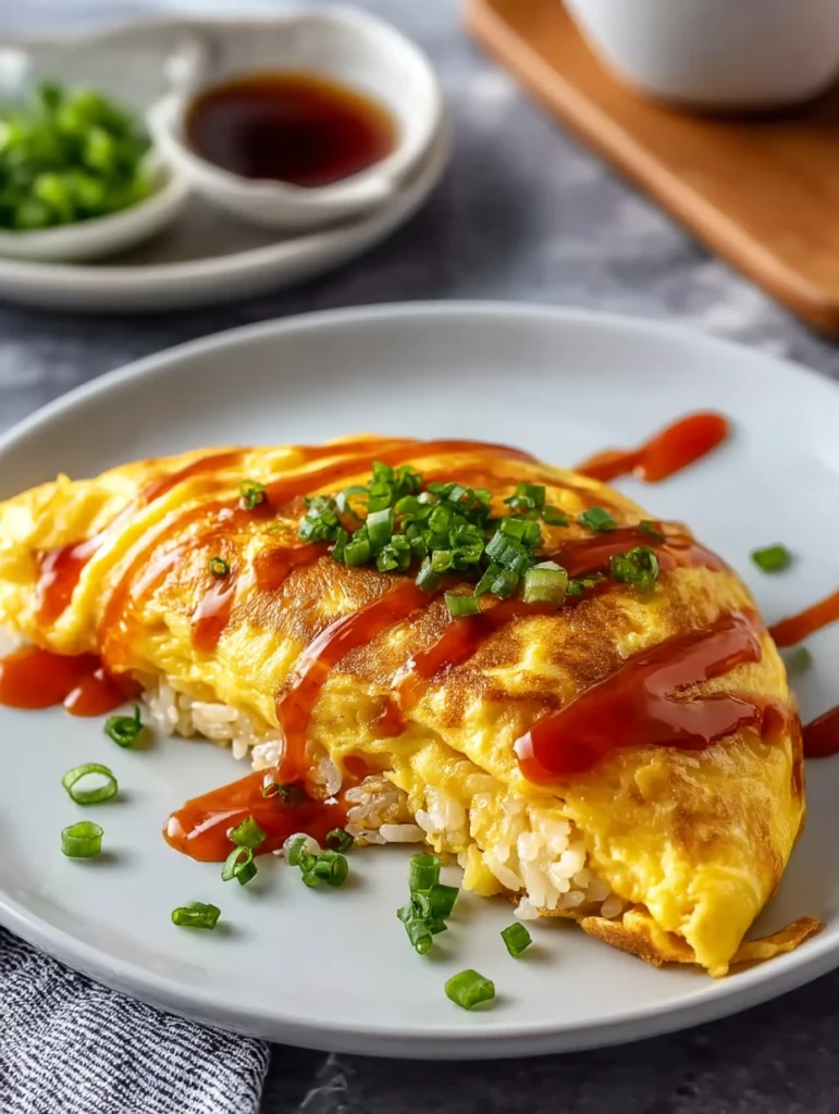 Omurice (Japanese RIce Omelet)