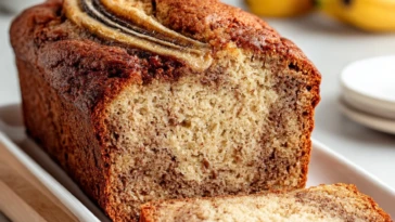 Irresistible Southern Banana Nut Bread with a Cinnamon Twist
