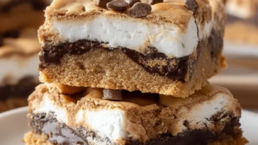 Smores Cookie Bars