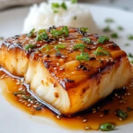 Miso Glazed Cod